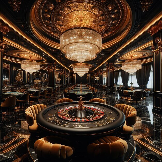 baccarat table